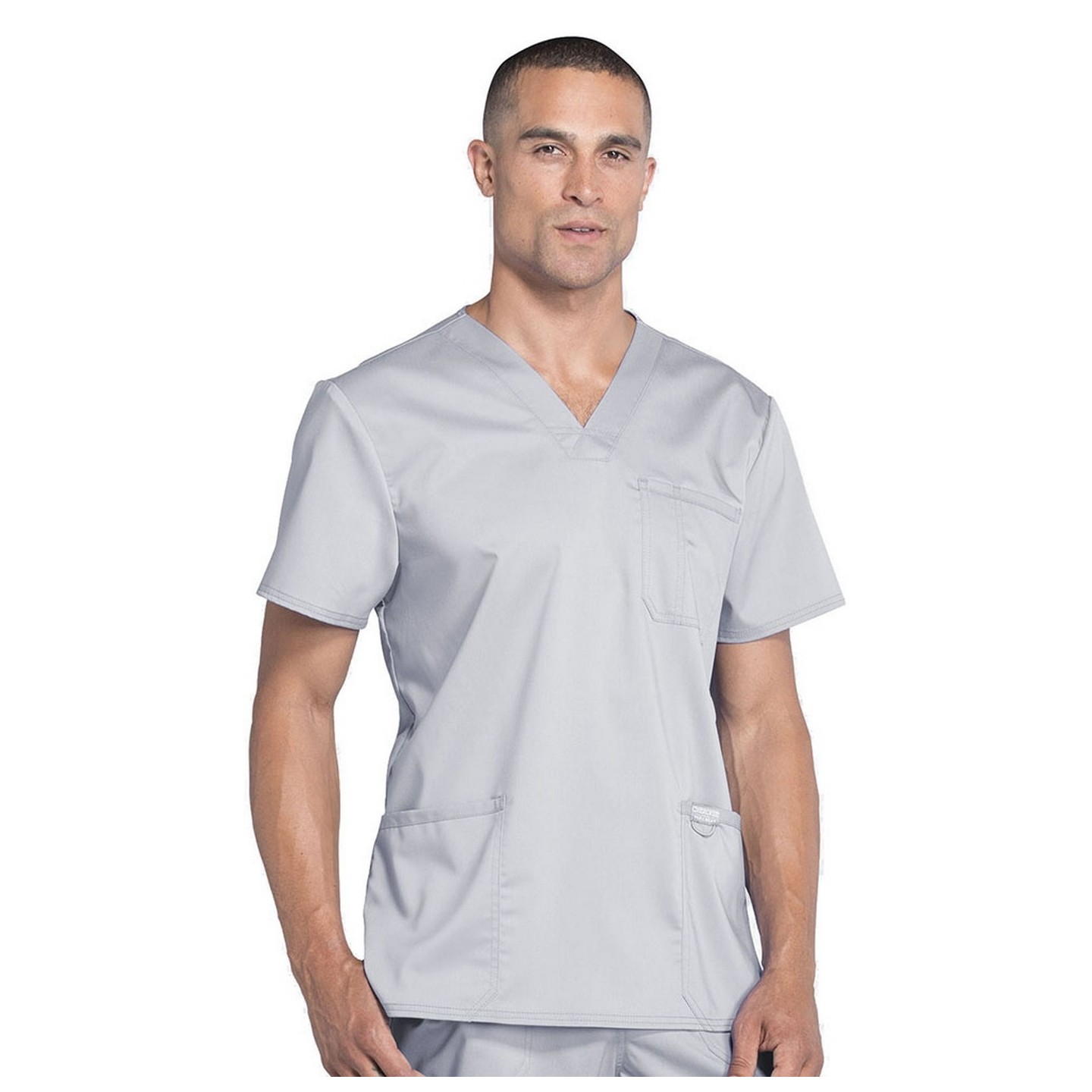 WW670 Workwear Revolution Men's 3 Pocket V-Neck Top by Cherokee