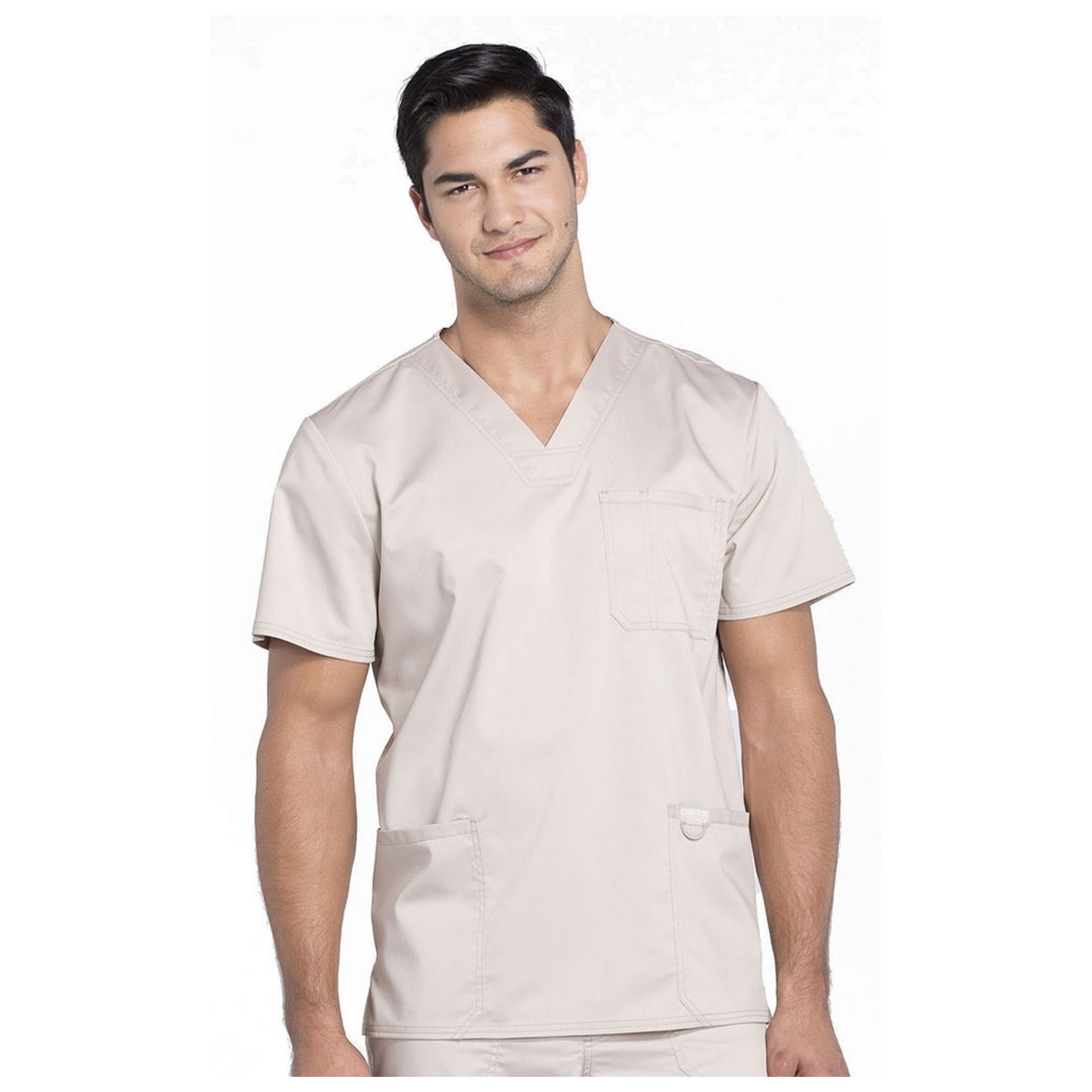 WW670 Workwear Revolution Haut a Col en V avec 3 Poches pour Hommes de Cherokee