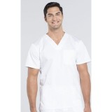 WW670 Workwear Revolution Men's 3 Pocket V-Neck Top by Cherokee