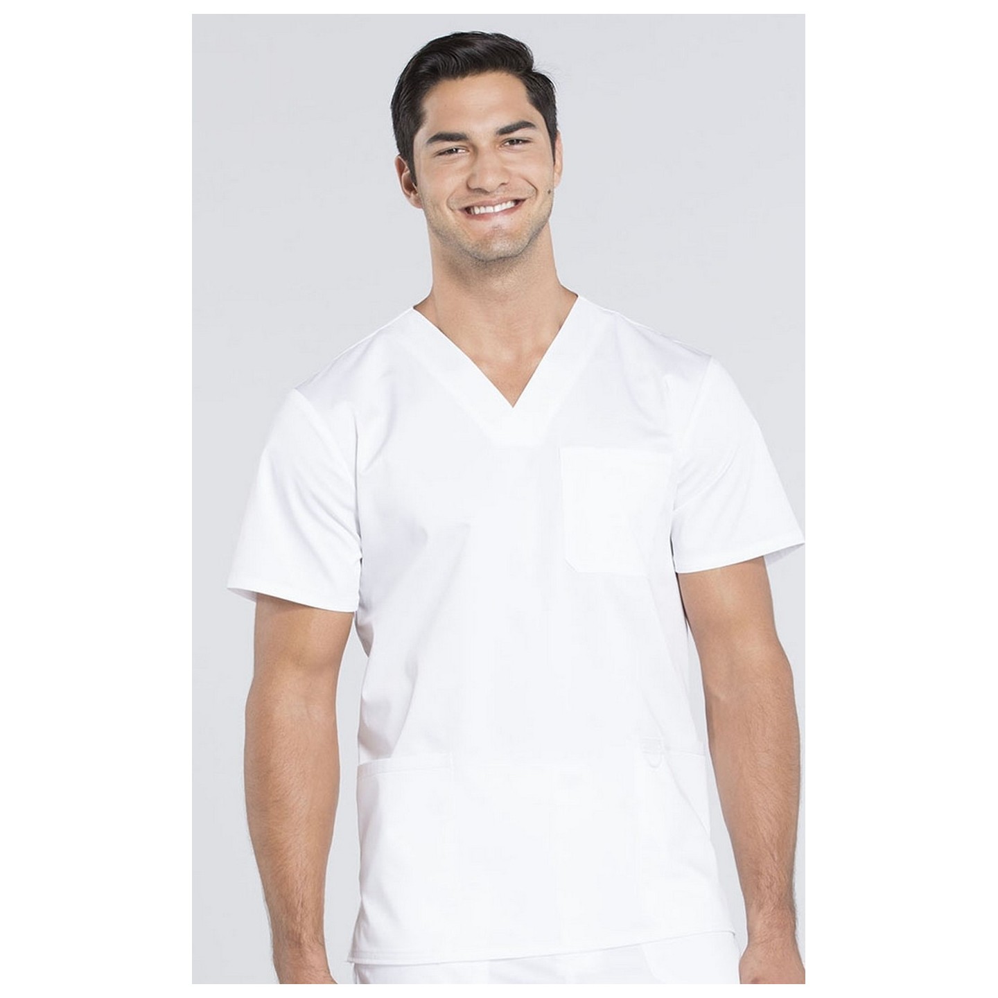 WW670 Workwear Revolution Men's 3 Pocket V-Neck Top by Cherokee