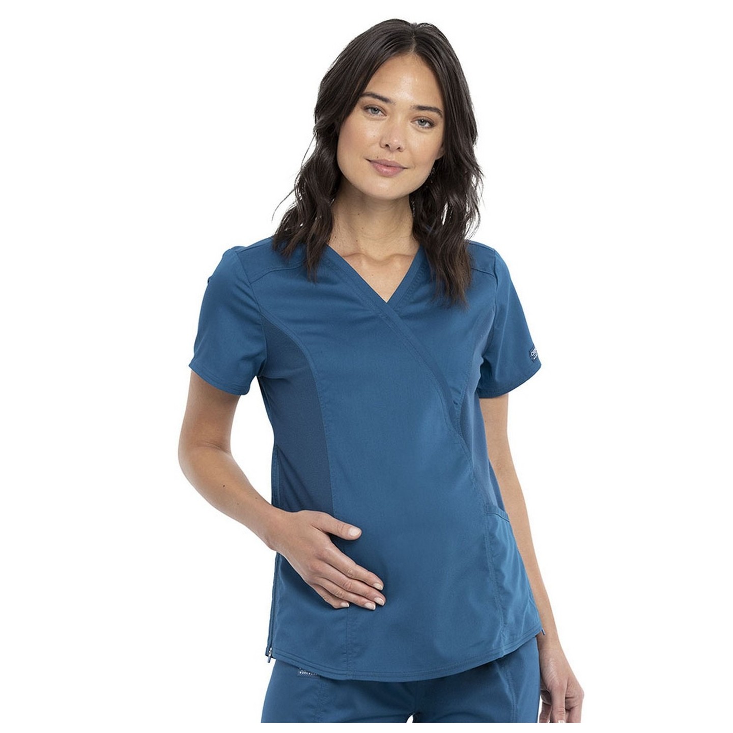 WW688 Workwear Revolution Maternity Top by Cherokee