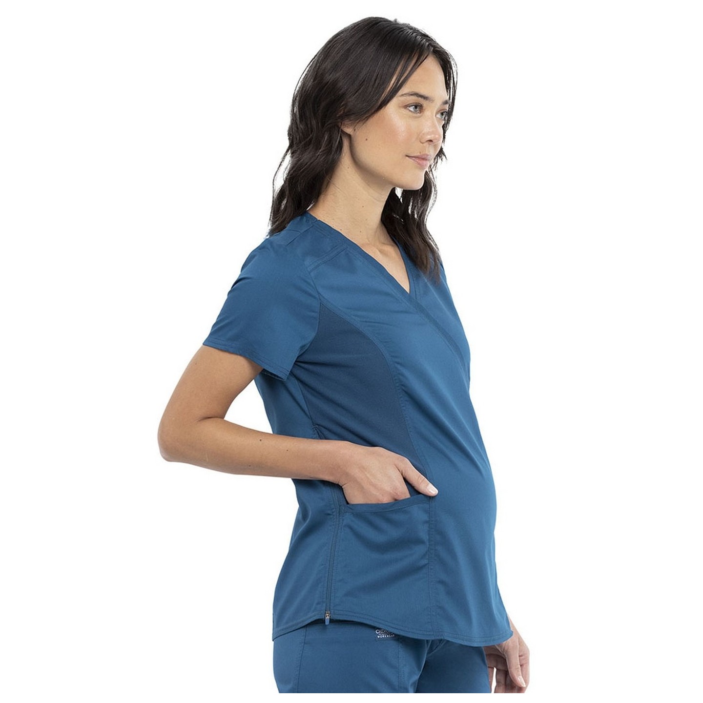 WW688 Workwear Revolution Maternity Top by Cherokee