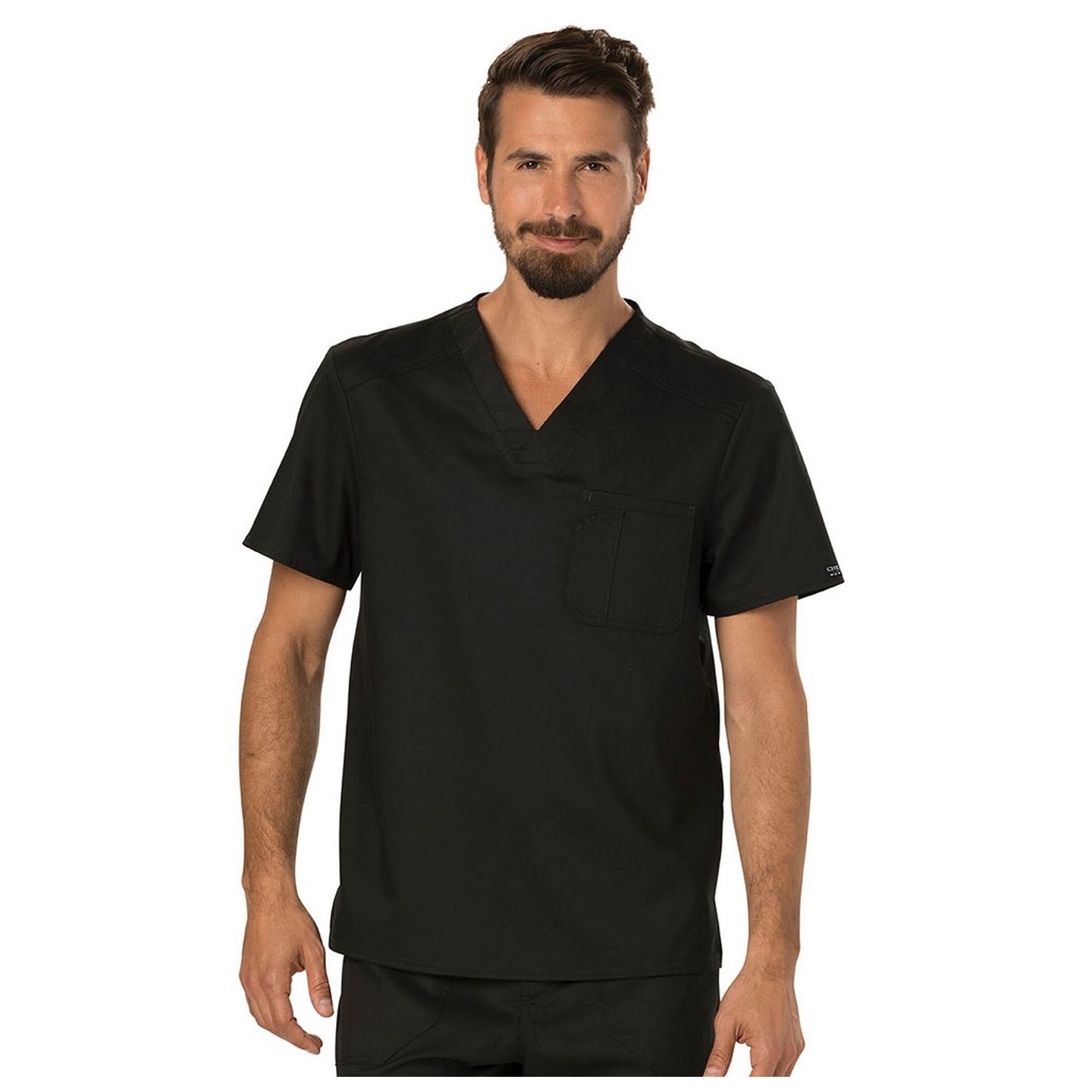 WW690 Workwear Revolution Haut a Border avec Poche Poitrine pour Hommes de Cherokee