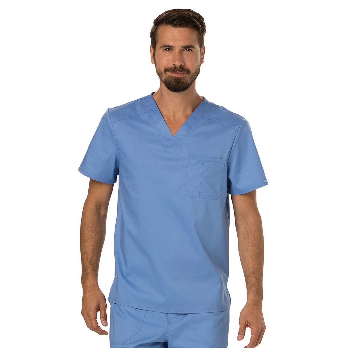 WW690 Workwear Revolution Haut a Border avec Poche Poitrine pour Hommes de Cherokee