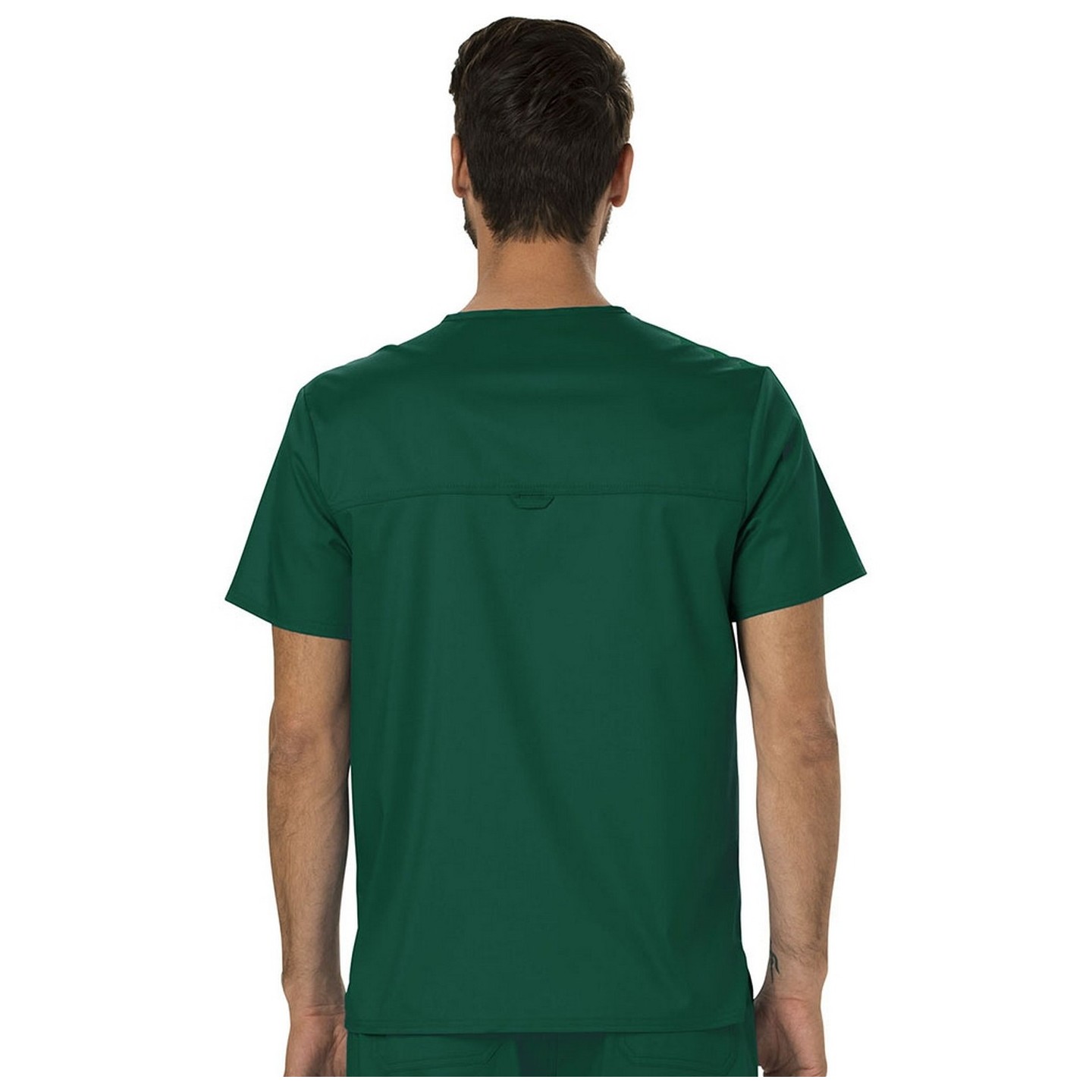 WW690 Workwear Revolution Men's Chest Pocket Tuckable V-Neck Top by Cherokee