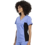 WW2875 Workwear Revolution Haut avec Panneaux Extensibles et Poche Kangaroo de Cherokee