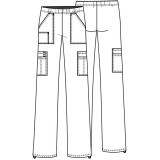 4005 Workwear Core Stretch Straight Leg Pant with Elastic Waist by Cherokee