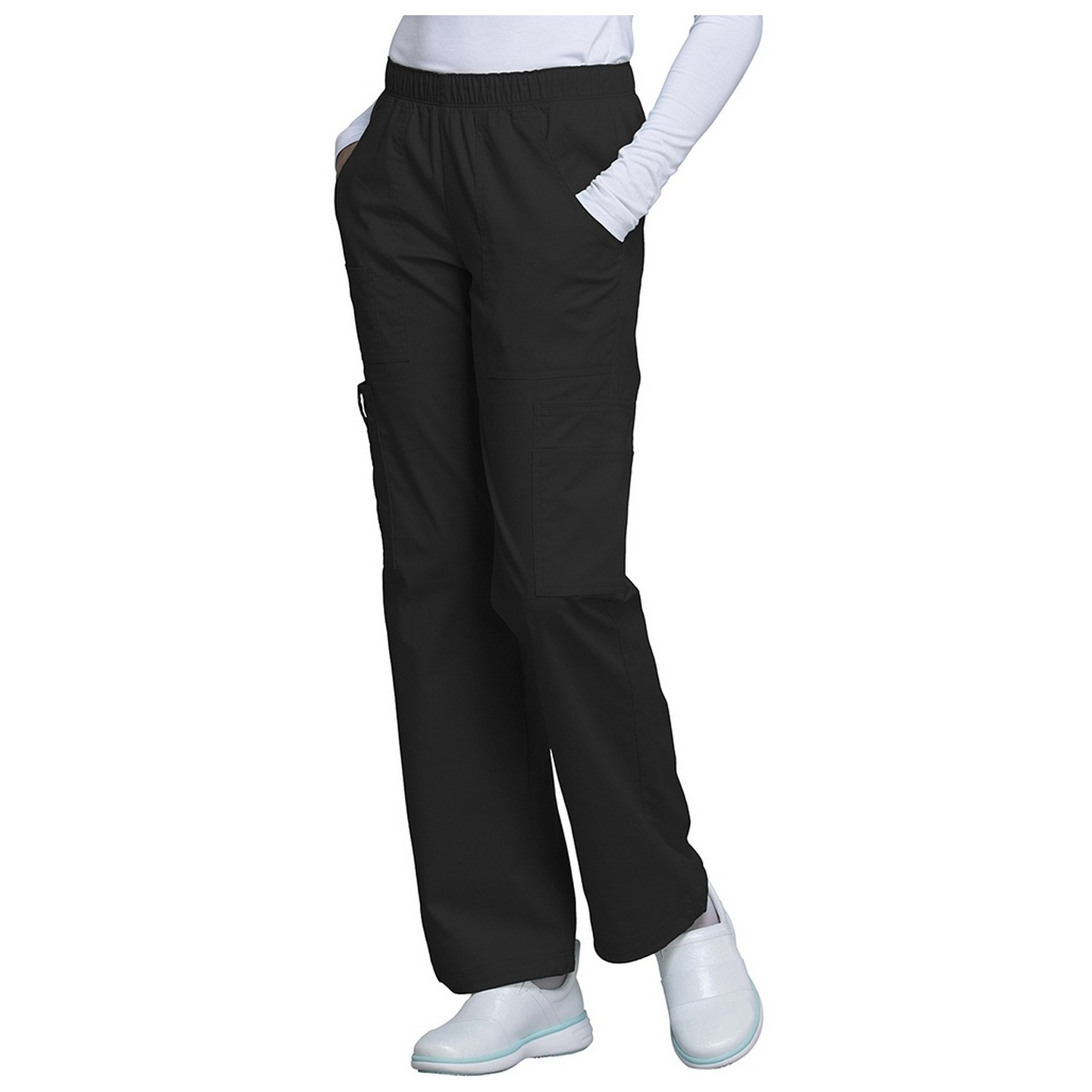 4005 Workwear Core Stretch Pantalon Cargo à Jambe Droite avec 7 Poches par Cherokee