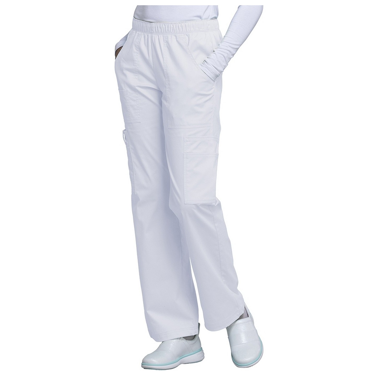 4005 Workwear Core Stretch Pantalon Cargo à Jambe Droite avec 7 Poches par Cherokee