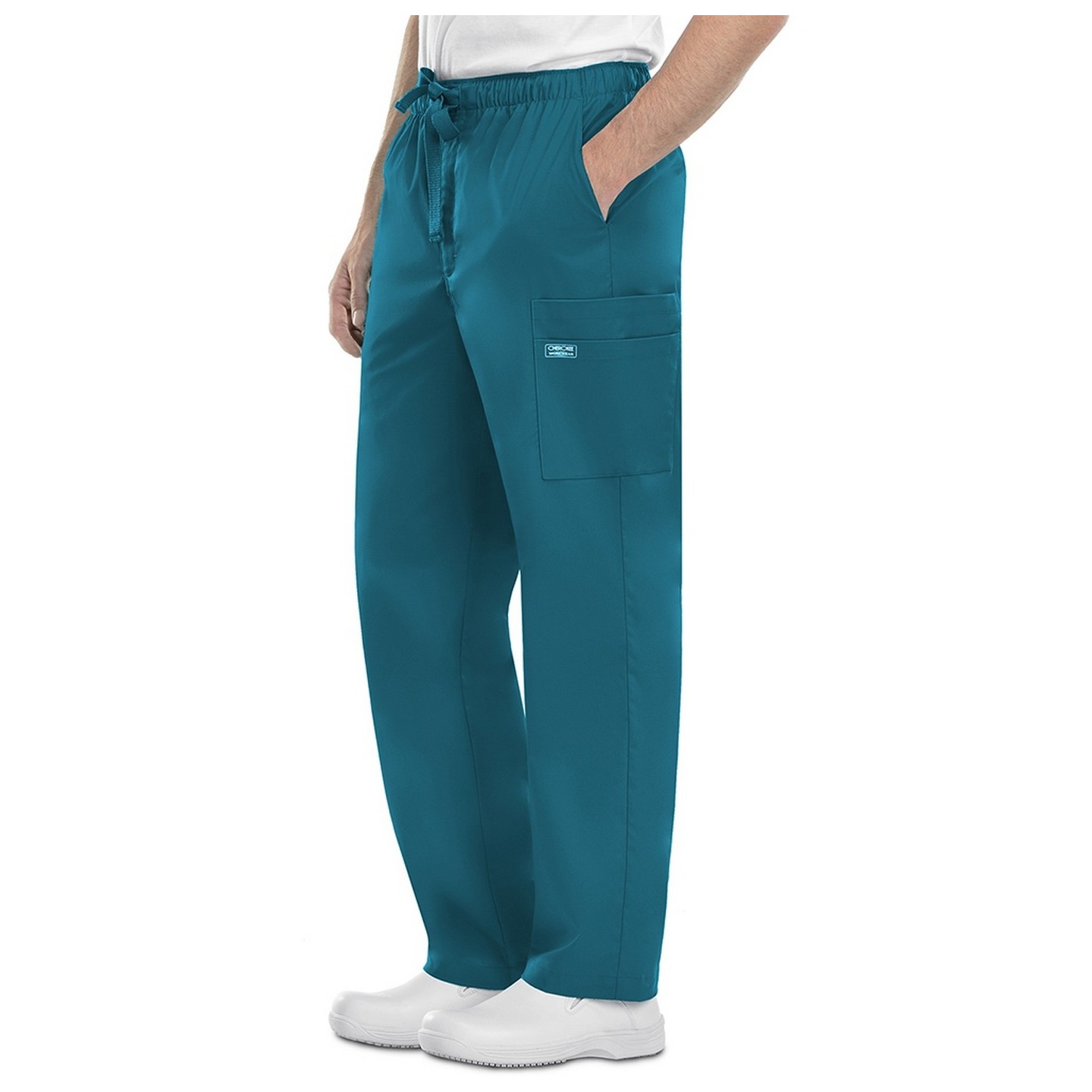 4243 Workwear Core Stretch Pantalon à Jambe Effilée pour Hommes par Cherokee