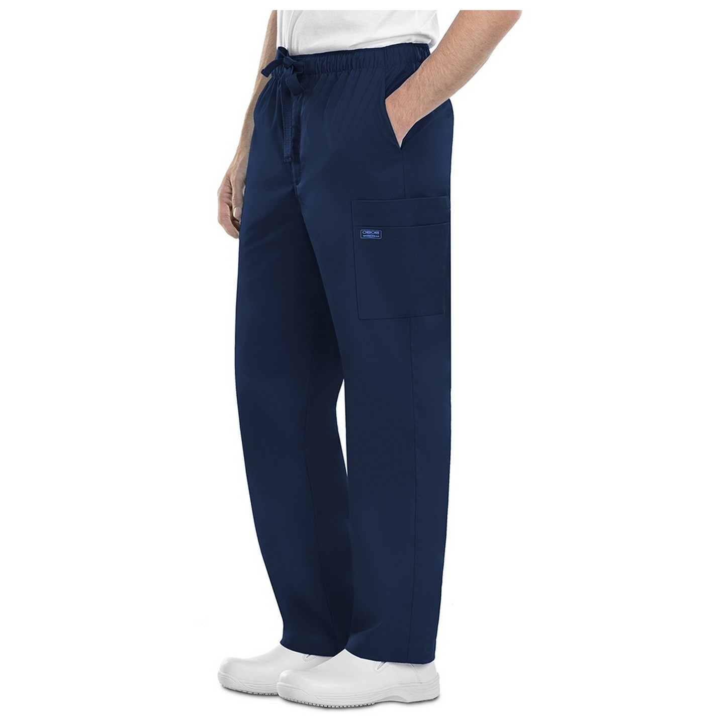 4243 Workwear Core Stretch Pantalon à Jambe Effilée pour Hommes par Cherokee