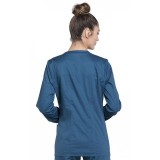 4315 Workwear Core Stretch Veste Zippée à Col Rond de Cherokee