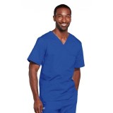 4725 Workwear Core Stretch Haut à Col en V Unisexe avec 4 Poches par Cherokee