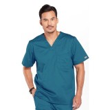 4743 Workwear Core Stretch Haut à Col en V pour Hommes par Cherokee