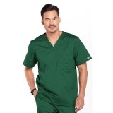 4743 Workwear Core Stretch Haut à Col en V pour Hommes par Cherokee