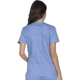 WW630 Workwear Core Stretch Haut avec 3 Poches à Col en V par Cherokee