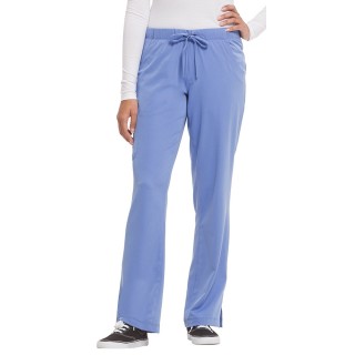 9560 Rebecca HH Works de Healing Hands Pantalon Scrub Cargo jambe droite à 6 poches avec cordon de serrage
