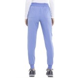 CK011 iFlex Elastic Waist Jogger with 7 Pockets by Cherokee