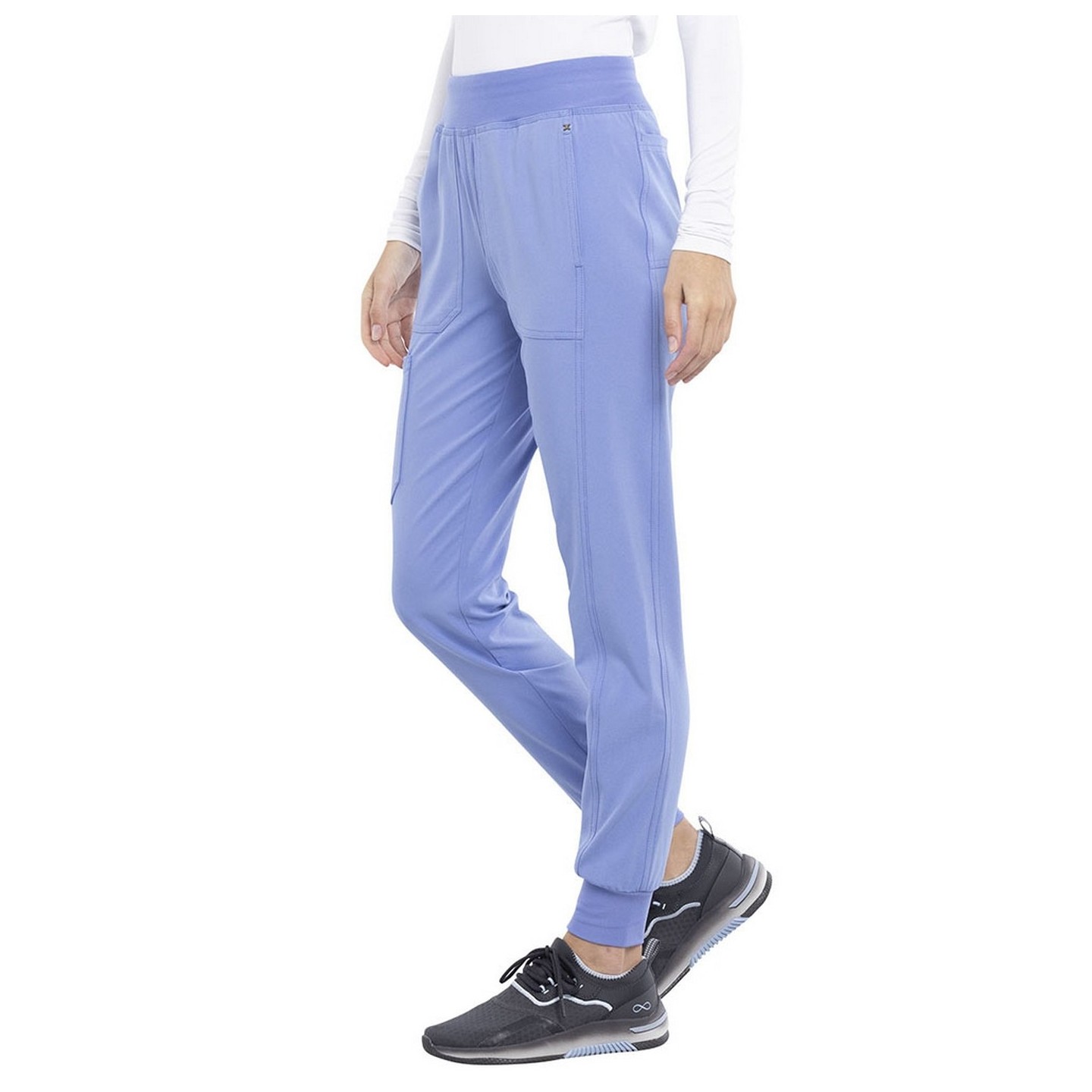 CK011 iFlex Elastic Waist Jogger with 7 Pockets by Cherokee
