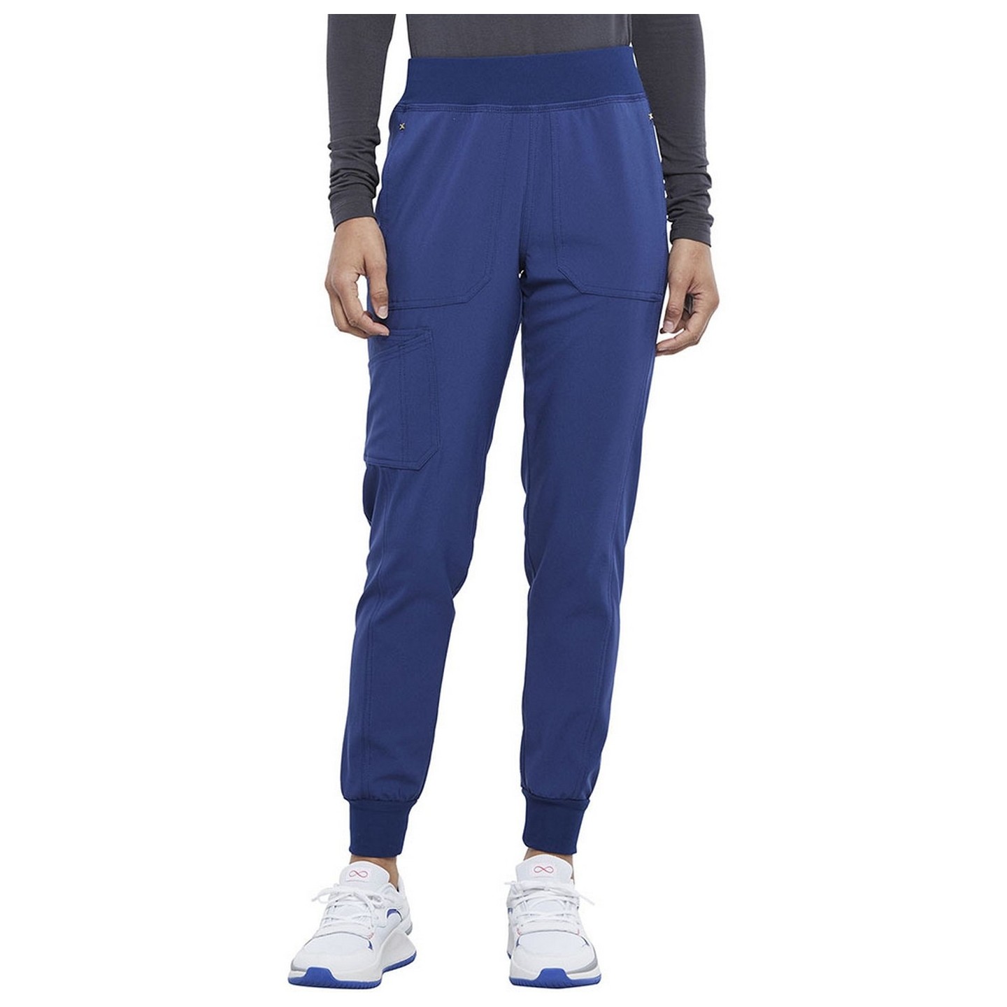 CK011 iFlex Elastic Waist Jogger with 7 Pockets by Cherokee