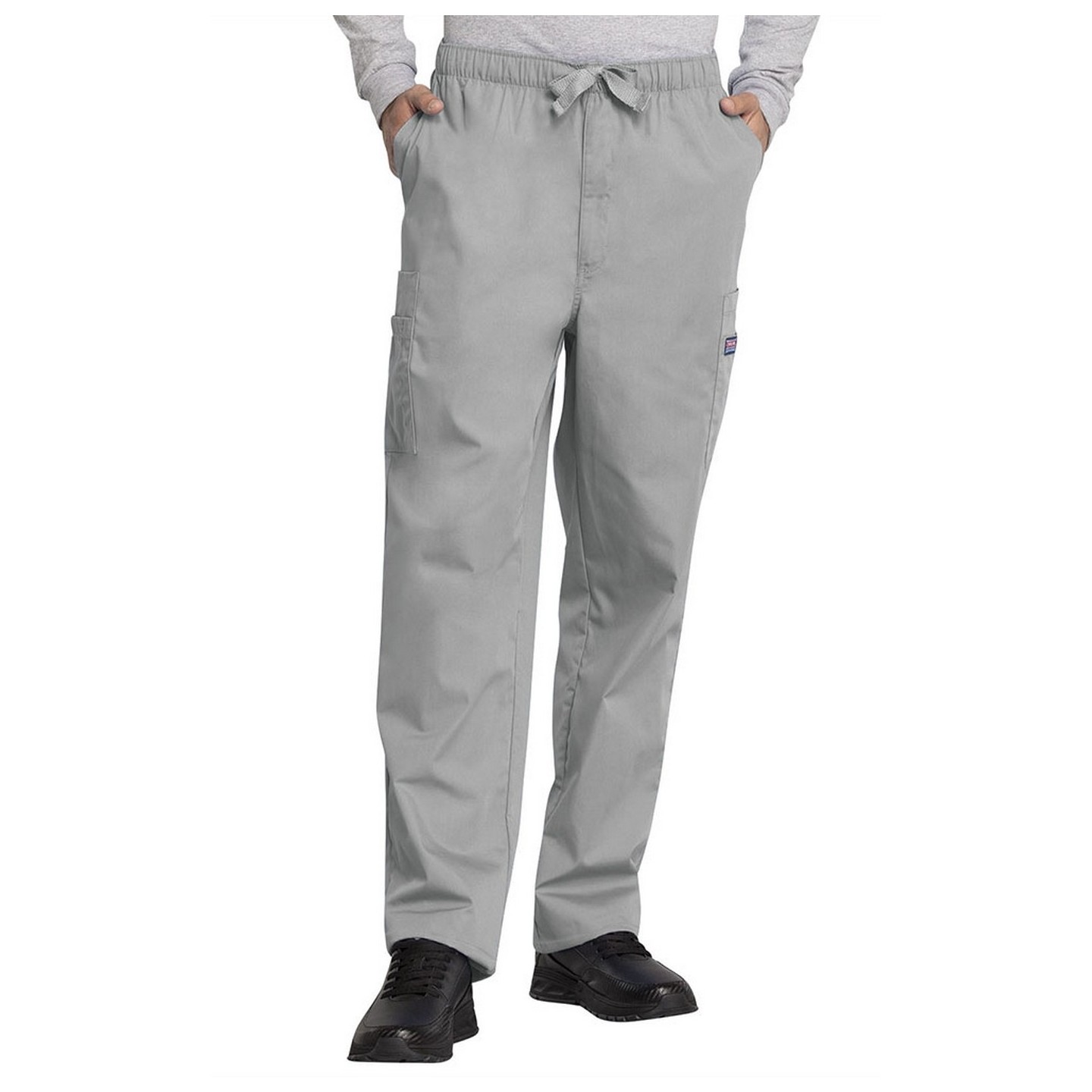 4000S Short Workwear Originals Men's Tapered Leg Fly Front Pants by Cherokee