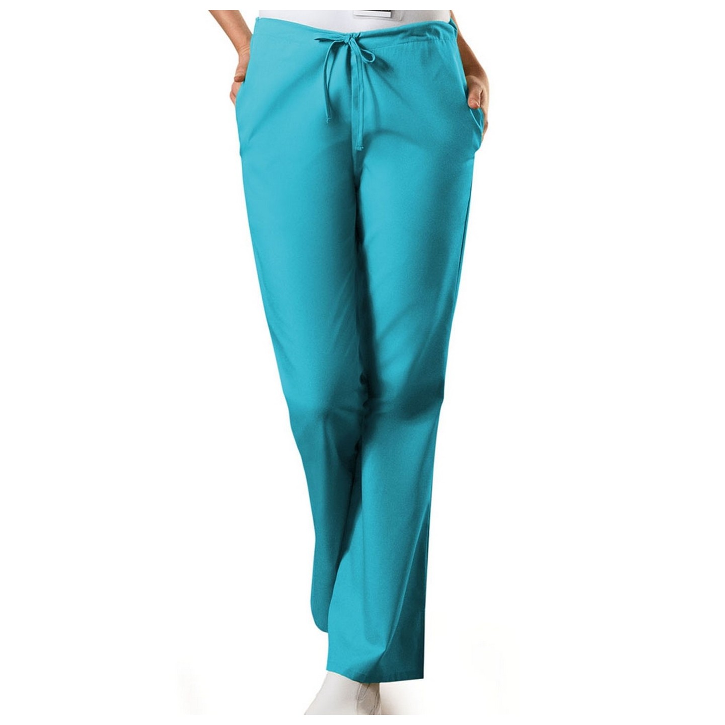 4101 Workwear Originals Drawstring Flare Leg Pant by Cherokee