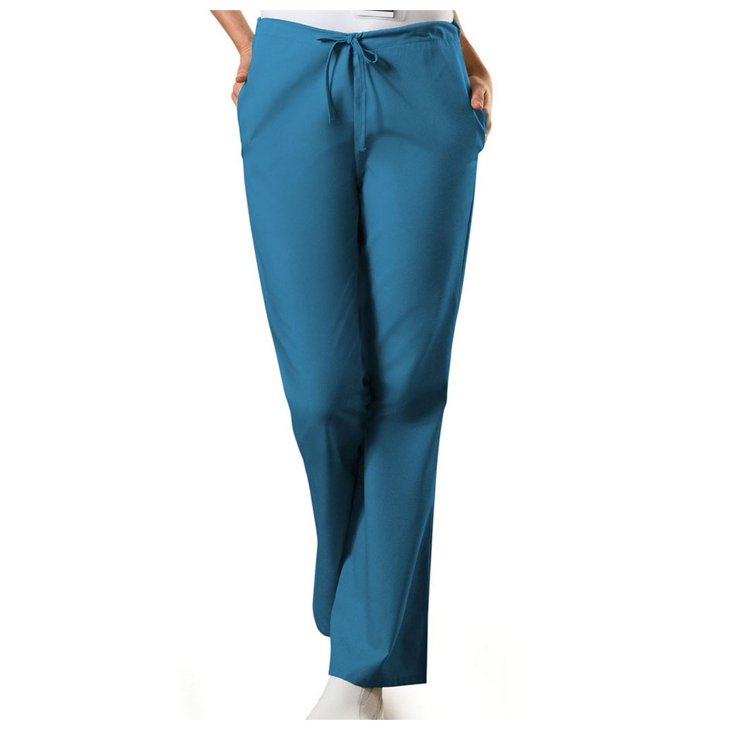 4101 Workwear Originals Drawstring Flare Leg Pant by Cherokee