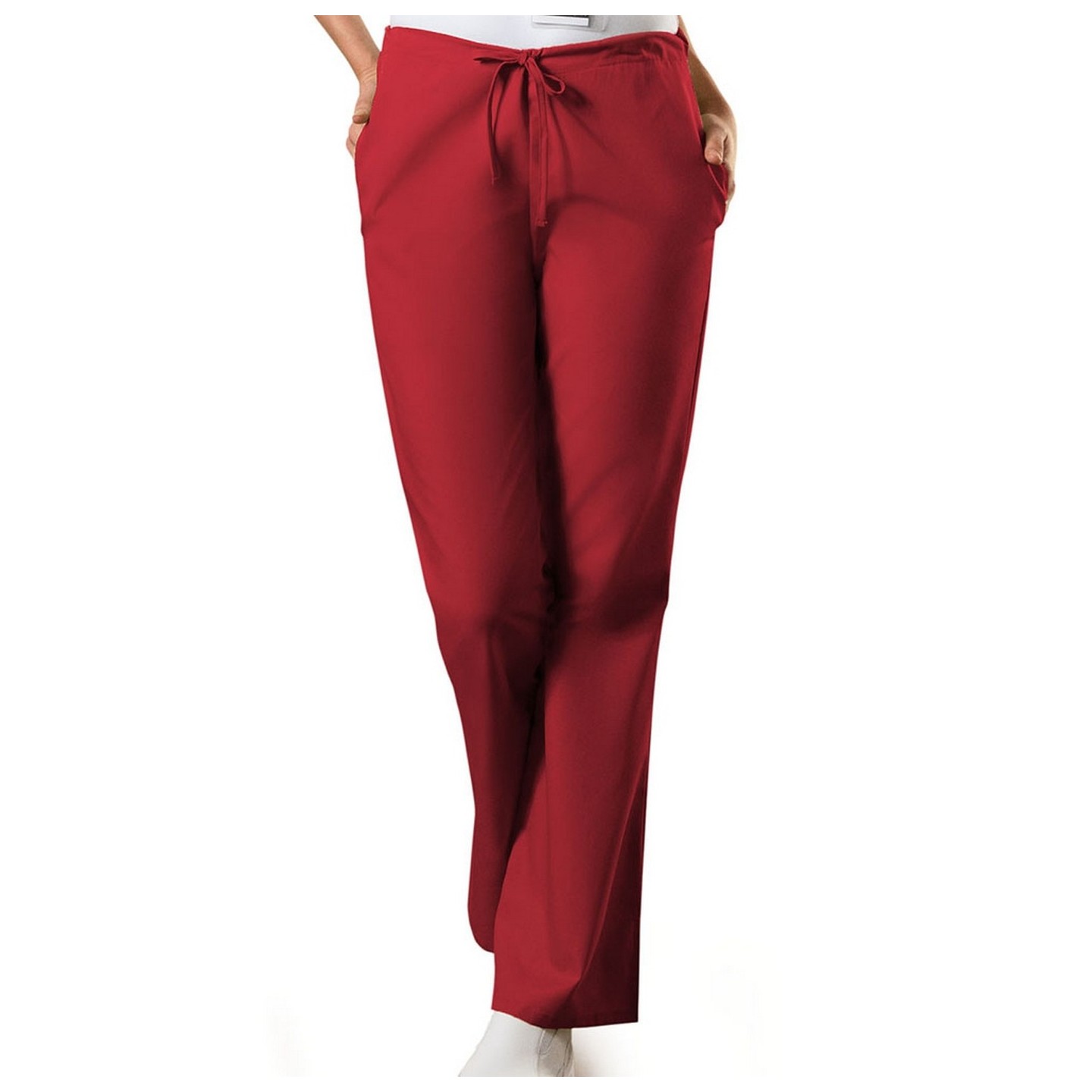 4101 Workwear Originals Drawstring Flare Leg Pant by Cherokee