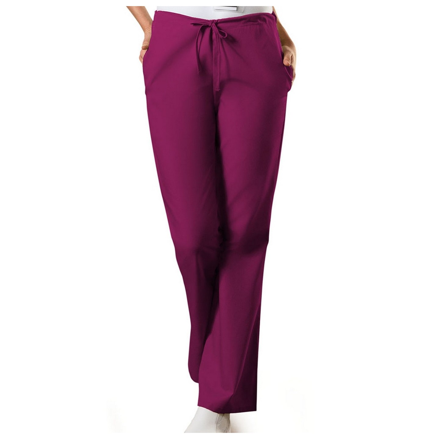 4101 Workwear Originals Drawstring Flare Leg Pant by Cherokee