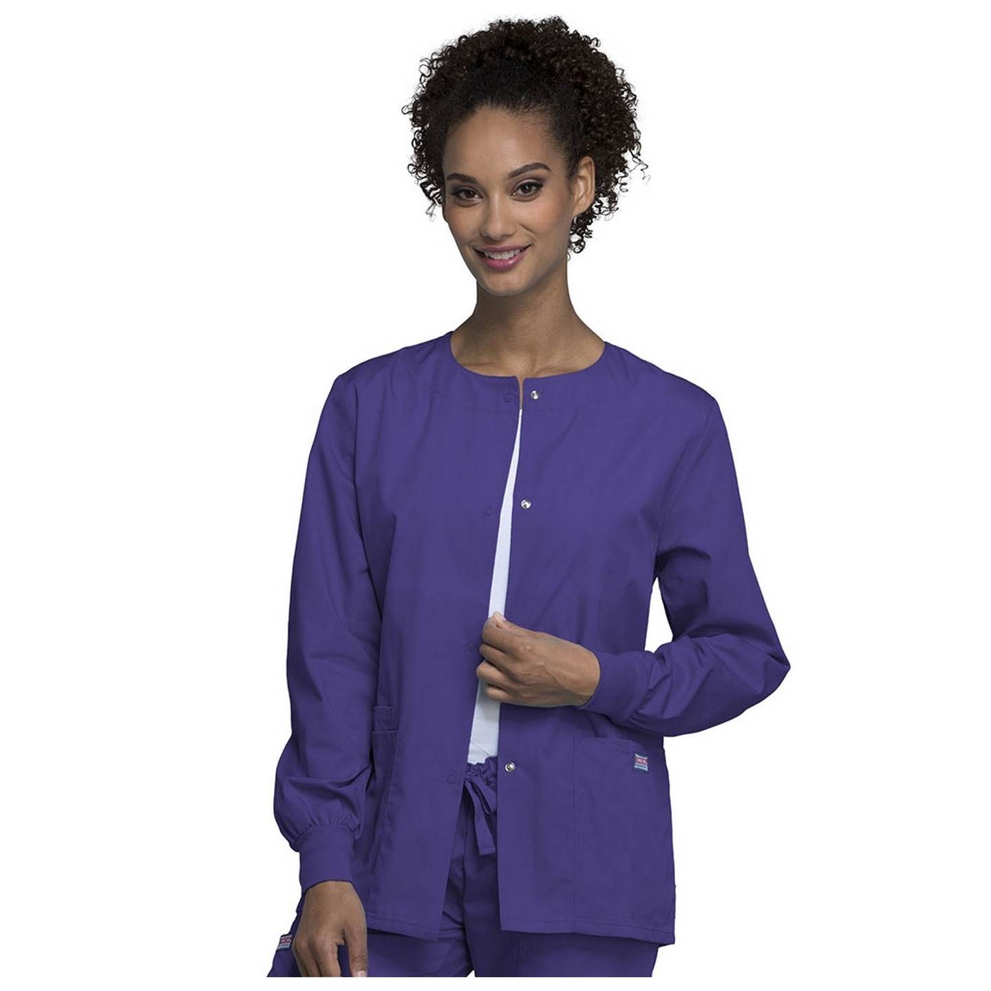 4350 Workwear Originals Veste d'Échauffement à Fermature de Pression par Cherokee