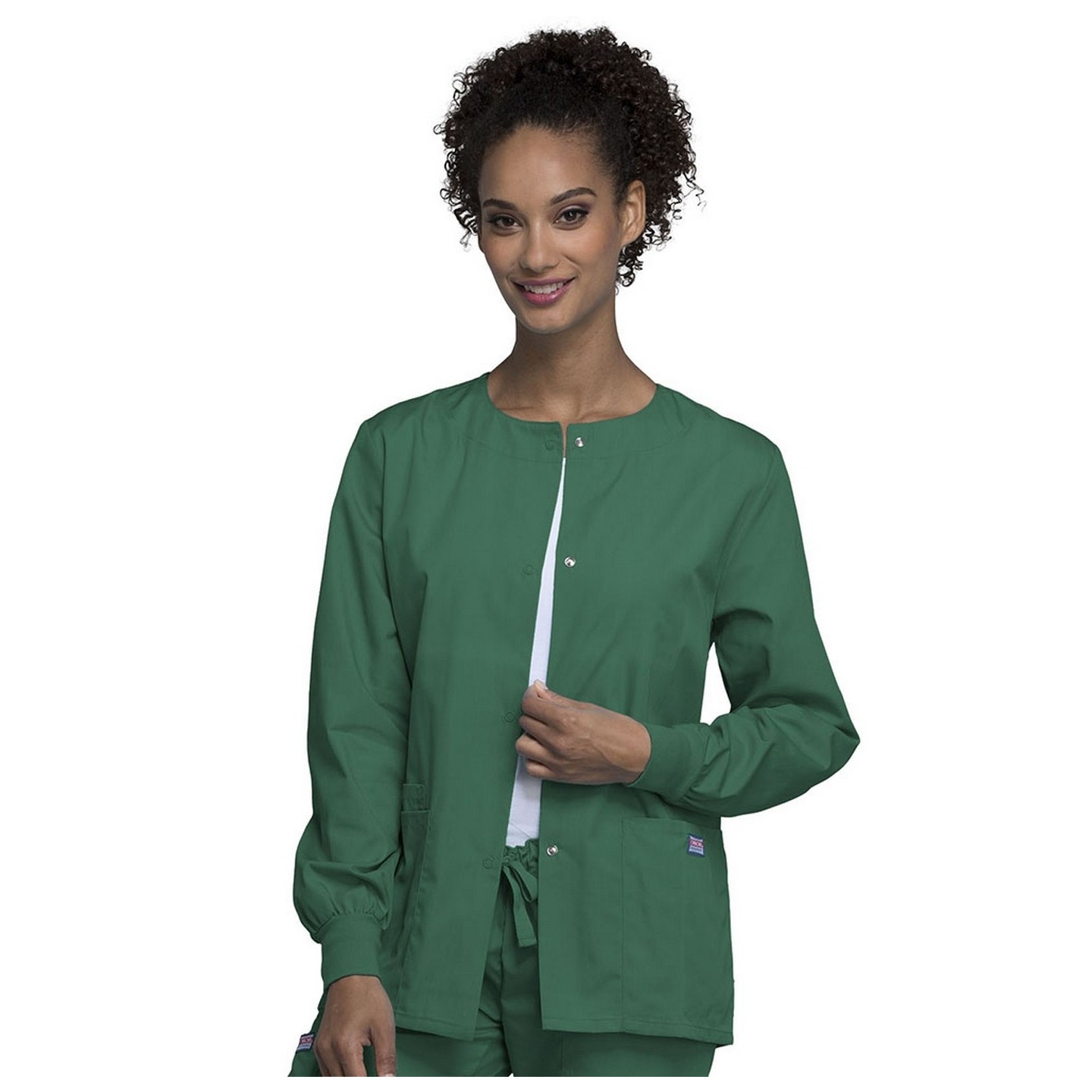 4350 Workwear Originals Veste d'Échauffement à Fermature de Pression par Cherokee