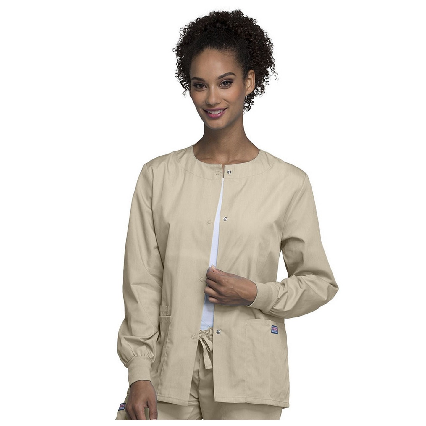 4350 Workwear Originals Veste d'Échauffement à Fermature de Pression par Cherokee