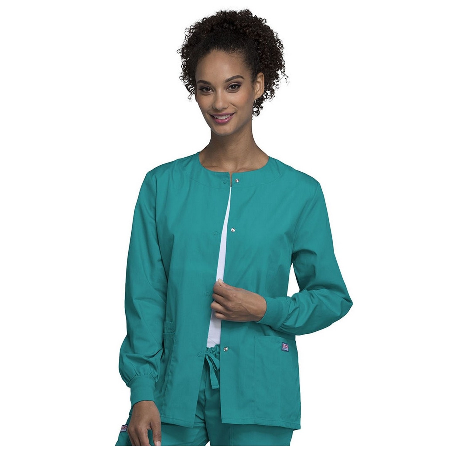 4350 Workwear Originals Veste d'Échauffement à Fermature de Pression par Cherokee