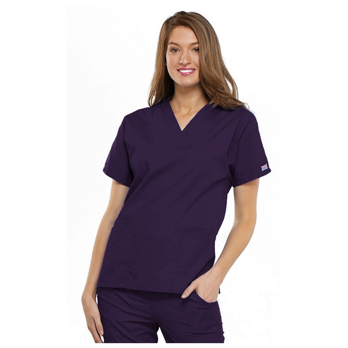 4700 Workwear Originals Haut à Col en V et Manches Dolman par Cherokee