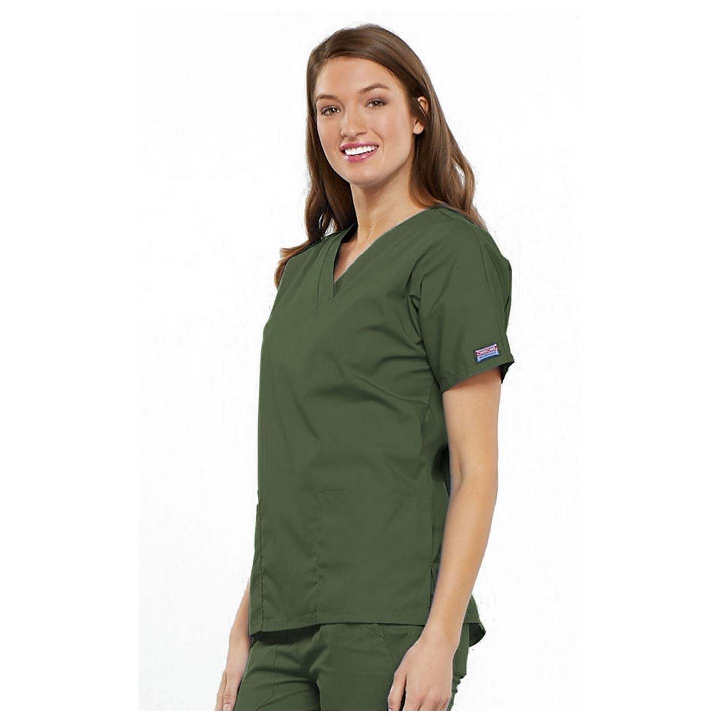 4700 Workwear Originals Haut à Col en V et Manches Dolman par Cherokee