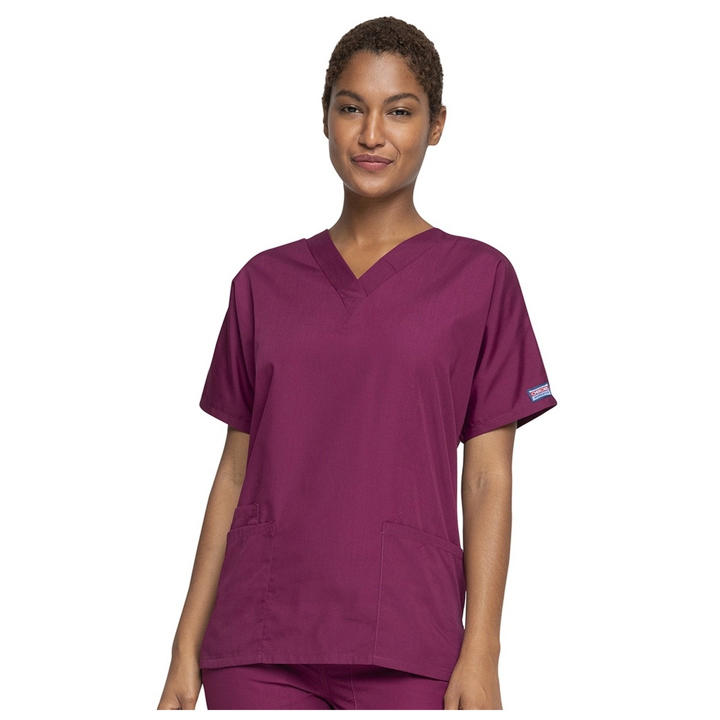 4700 Workwear Originals Haut à Col en V et Manches Dolman par Cherokee