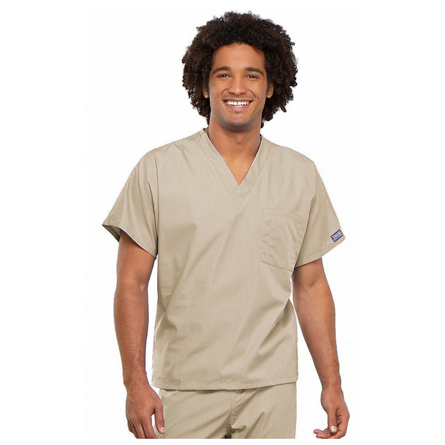 4777 Workwear Originals Dolman Sleeve Unisex Chest Pocket Top by Cherokee