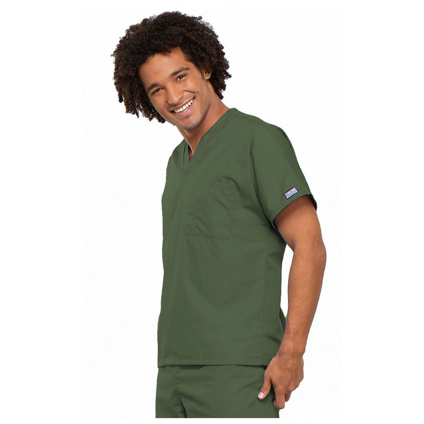 4777 Workwear Originals Dolman Sleeve Unisex Chest Pocket Top by Cherokee