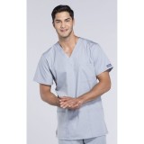 4876 Workwear Originals Haut à Col en V Unisexe avec 3 Poches par Cherokee