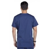 4876 Workwear Originals Haut à Col en V Unisexe avec 3 Poches par Cherokee