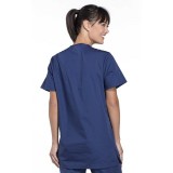 4876 Workwear Originals Haut à Col en V Unisexe avec 3 Poches par Cherokee