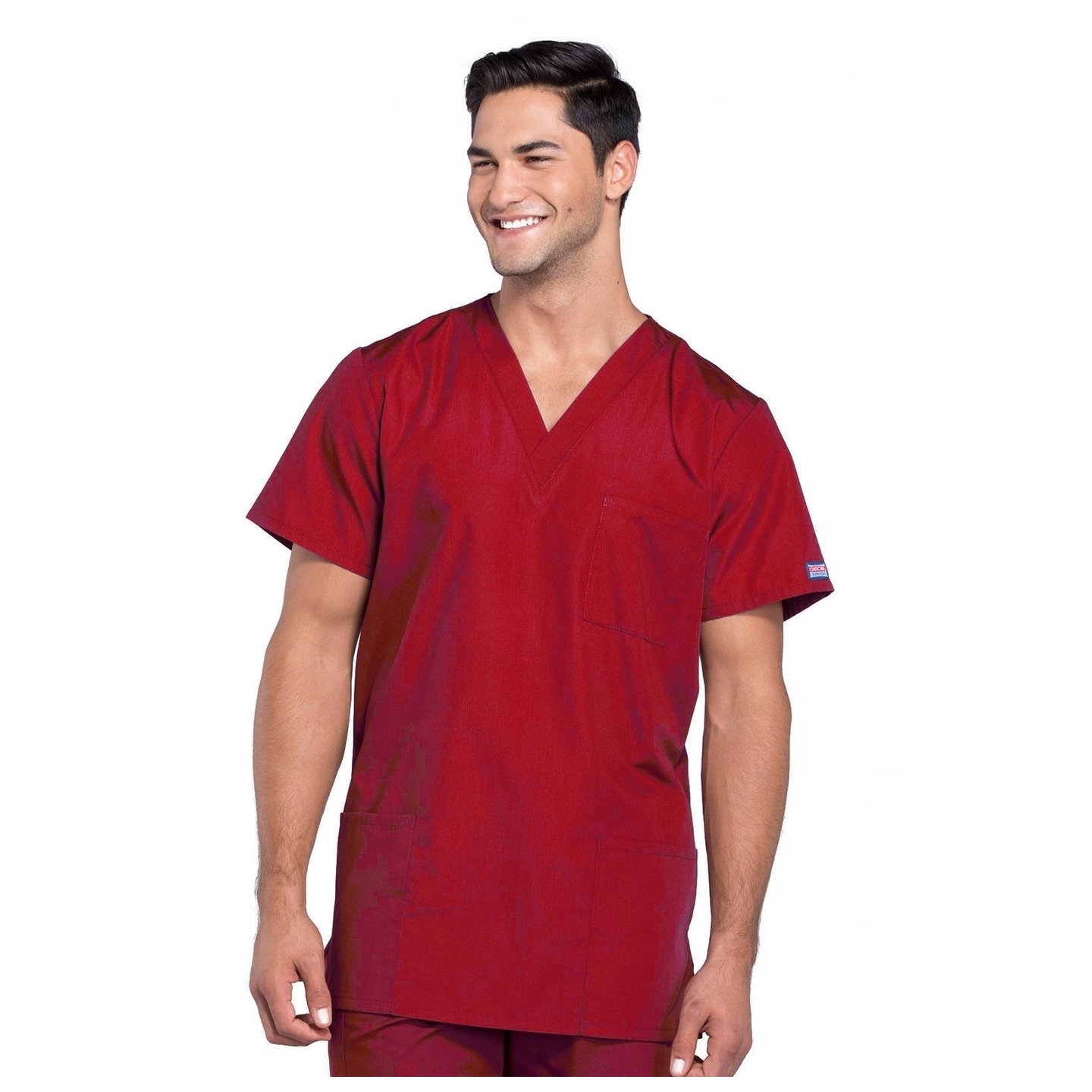 4876 Workwear Originals Unisex 3 Pocket V-Neck Top by Cherokee