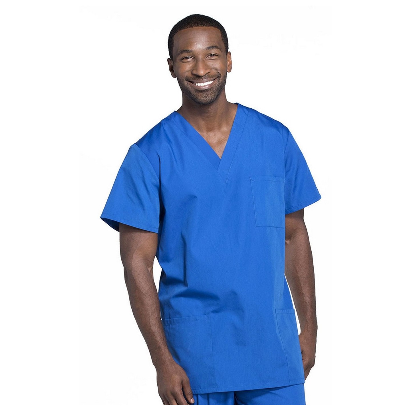 4876 Workwear Originals Unisex 3 Pocket V-Neck Top by Cherokee