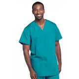 4876 Workwear Originals Haut à Col en V Unisexe avec 3 Poches par Cherokee