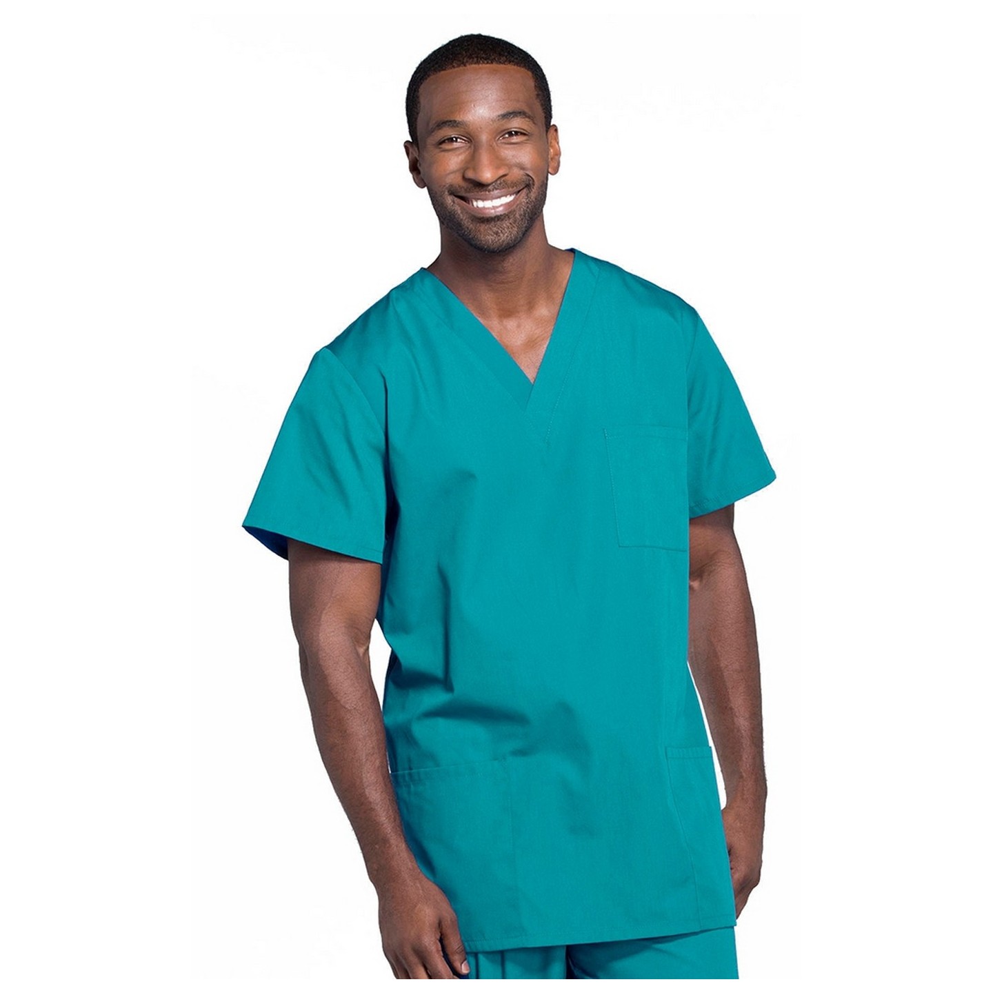 4876 Workwear Originals Unisex 3 Pocket V-Neck Top by Cherokee