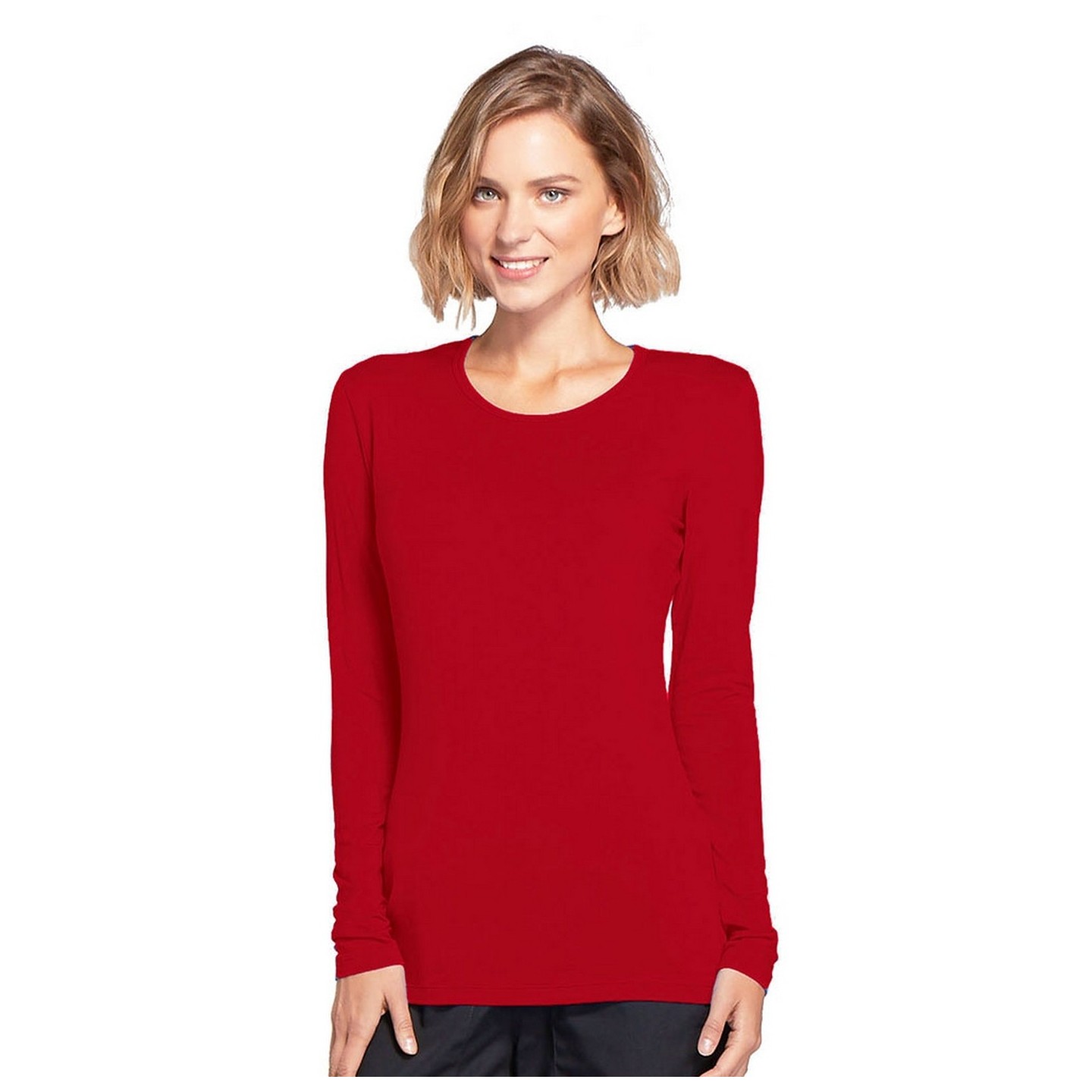 4881 Workwear Originals Long Sleeve Underscrub Knit Tee by Cherokee