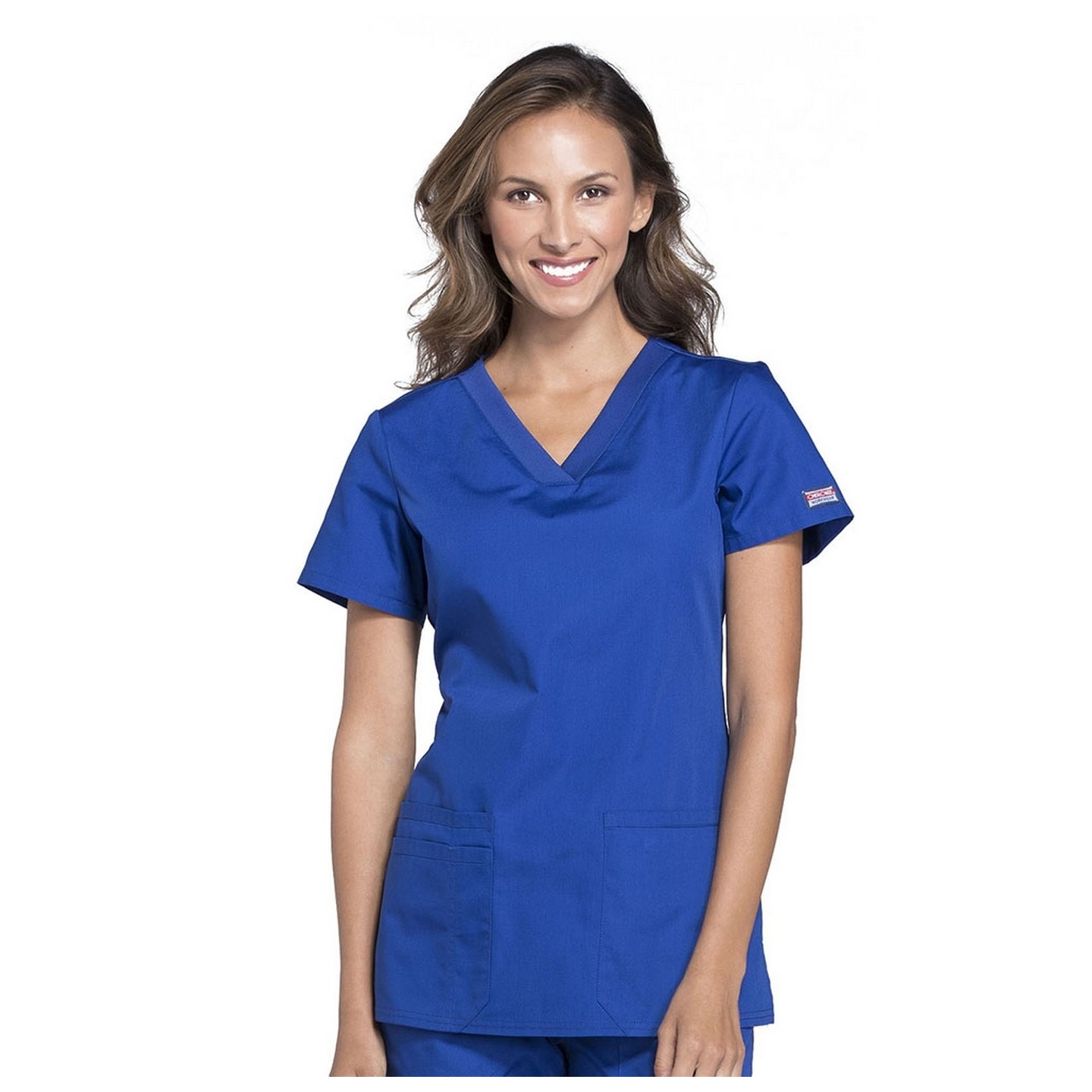 WW645 Workwear Originals Haut à Col en V avec Panneaux Extensibles par Cherokee