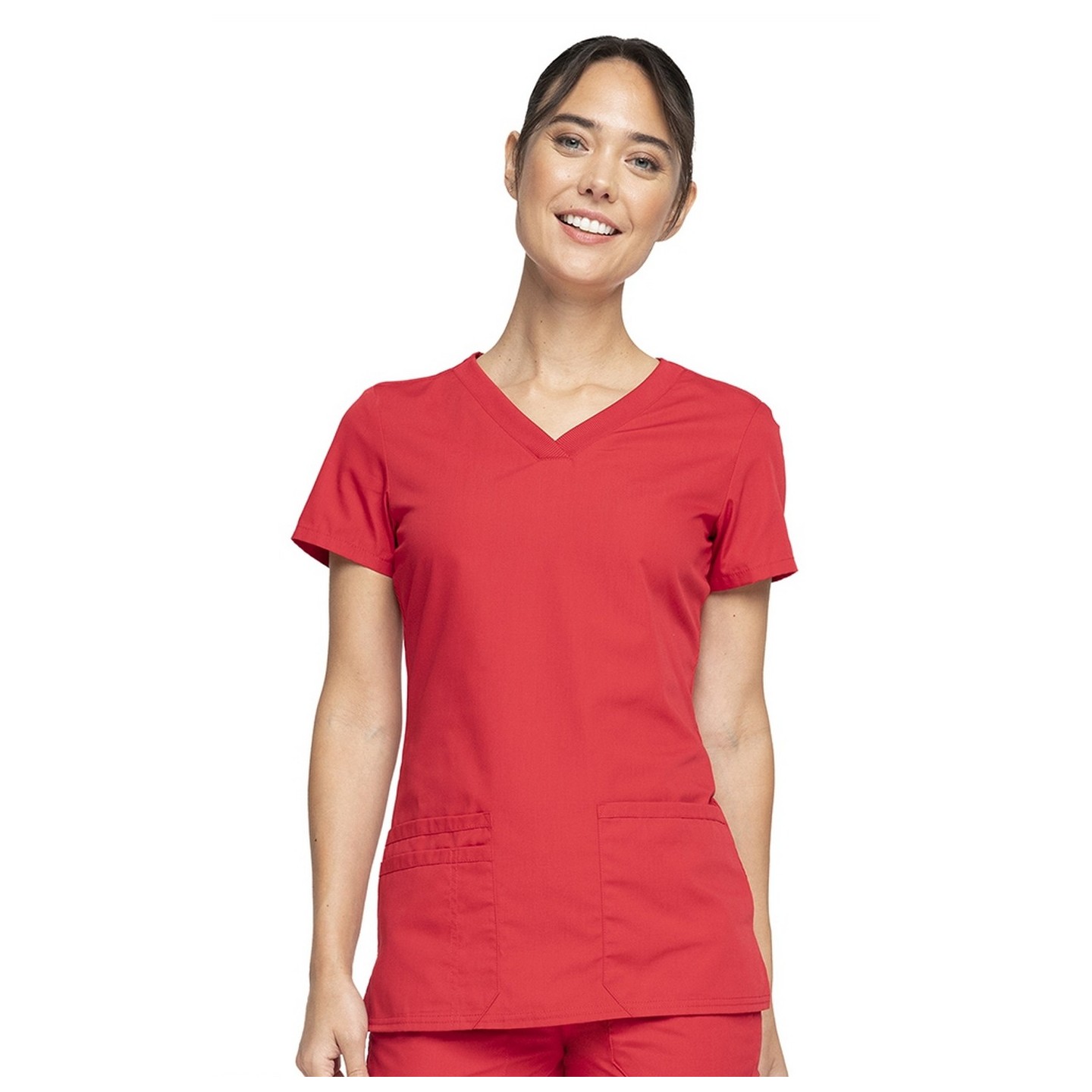 WW645 Workwear Originals Haut à Col en V avec Panneaux Extensibles par Cherokee