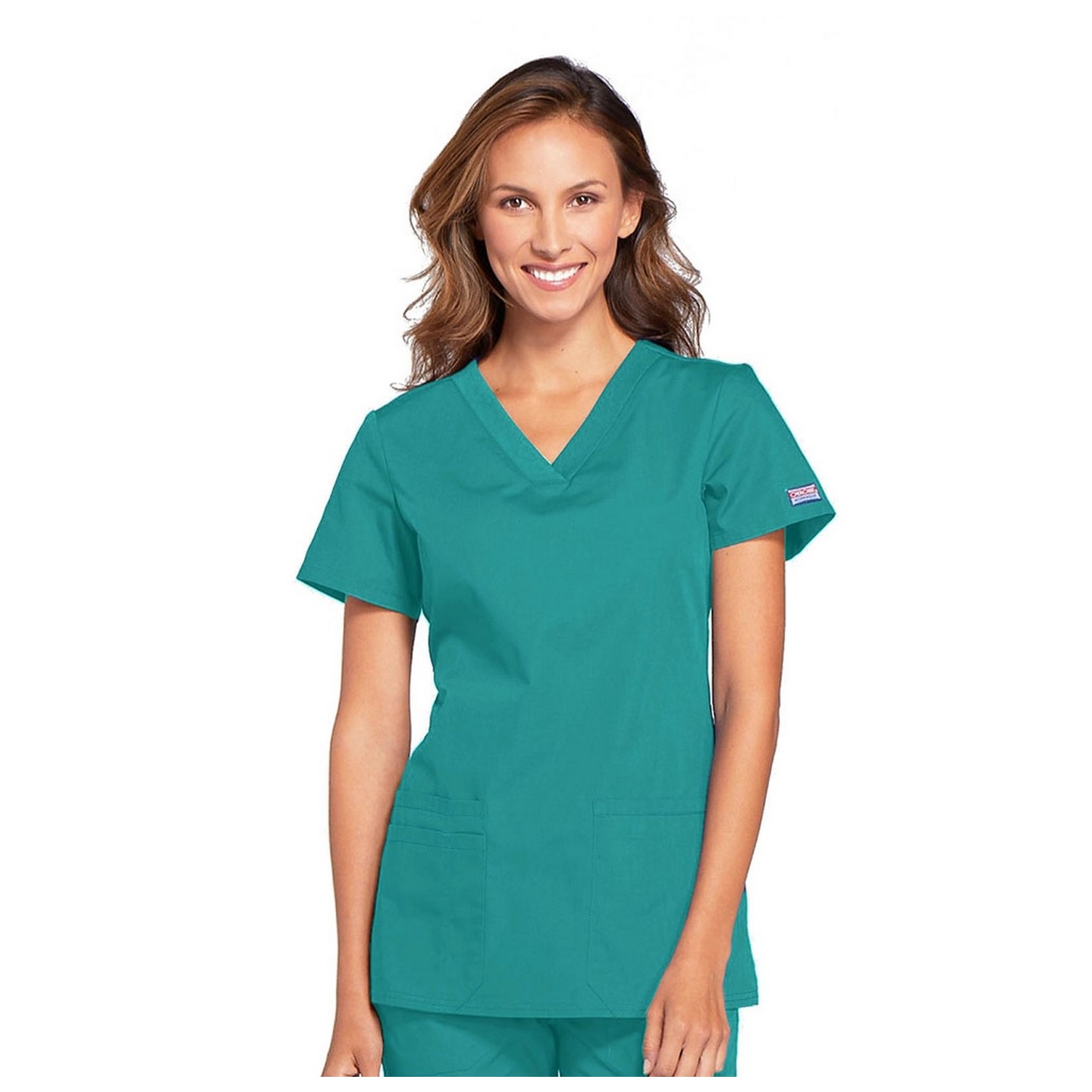 WW645 Workwear Originals Haut à Col en V avec Panneaux Extensibles par Cherokee