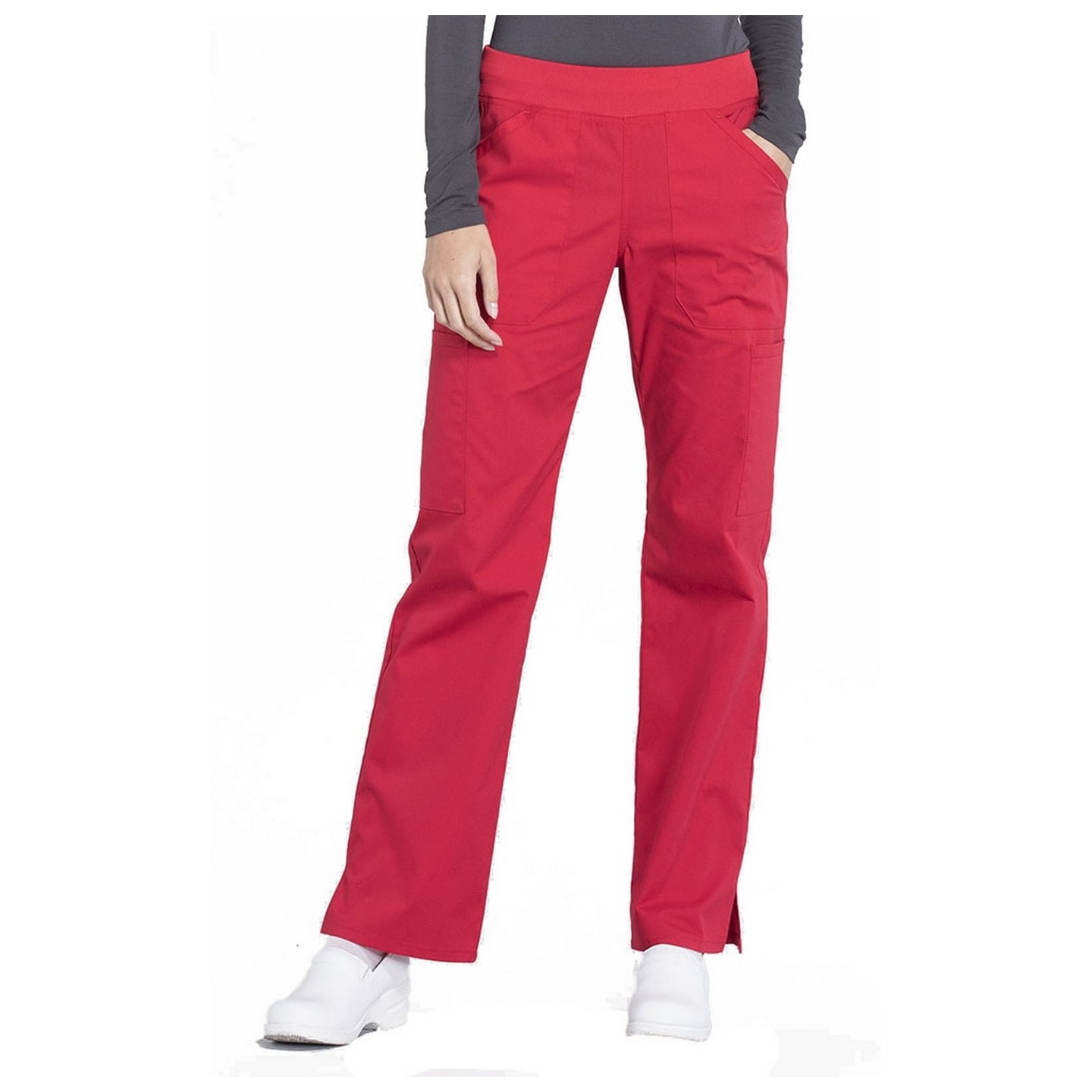 WW170 Workwear Professionals Pantalons Cargo à Jambes Droite avec 6 Poches par Cherokee